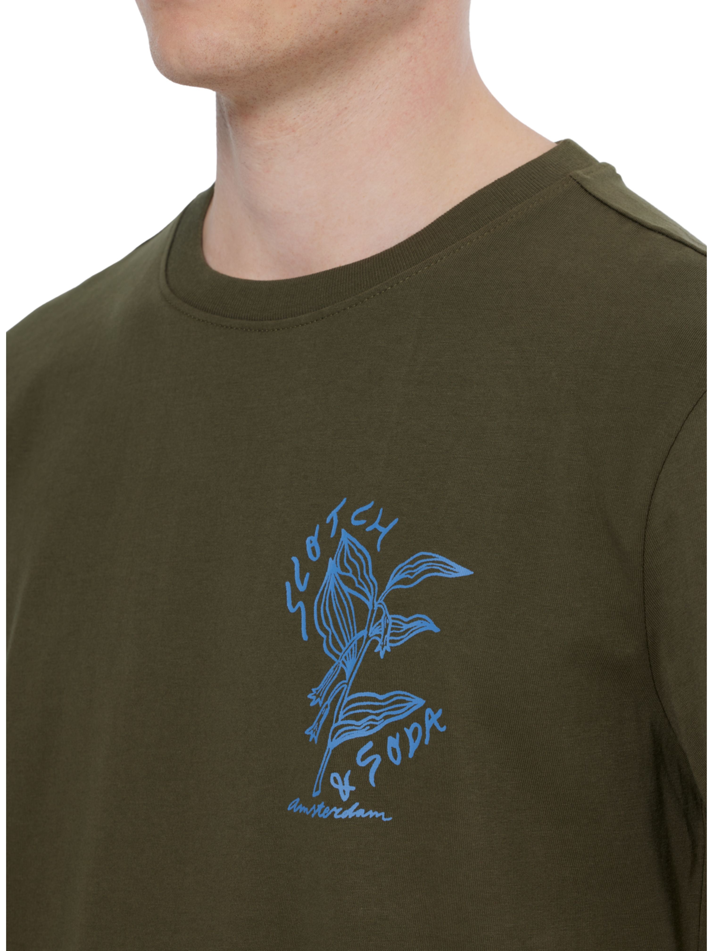 Left Chest Artwork T-Shirt
