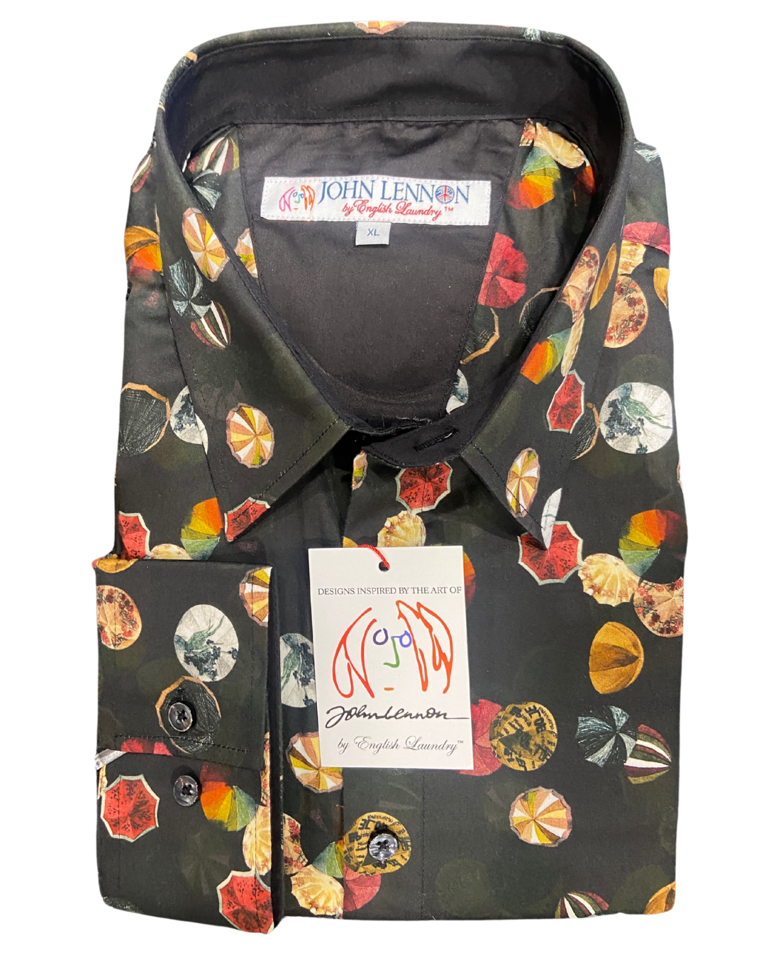 John Lennon Black Umbrella