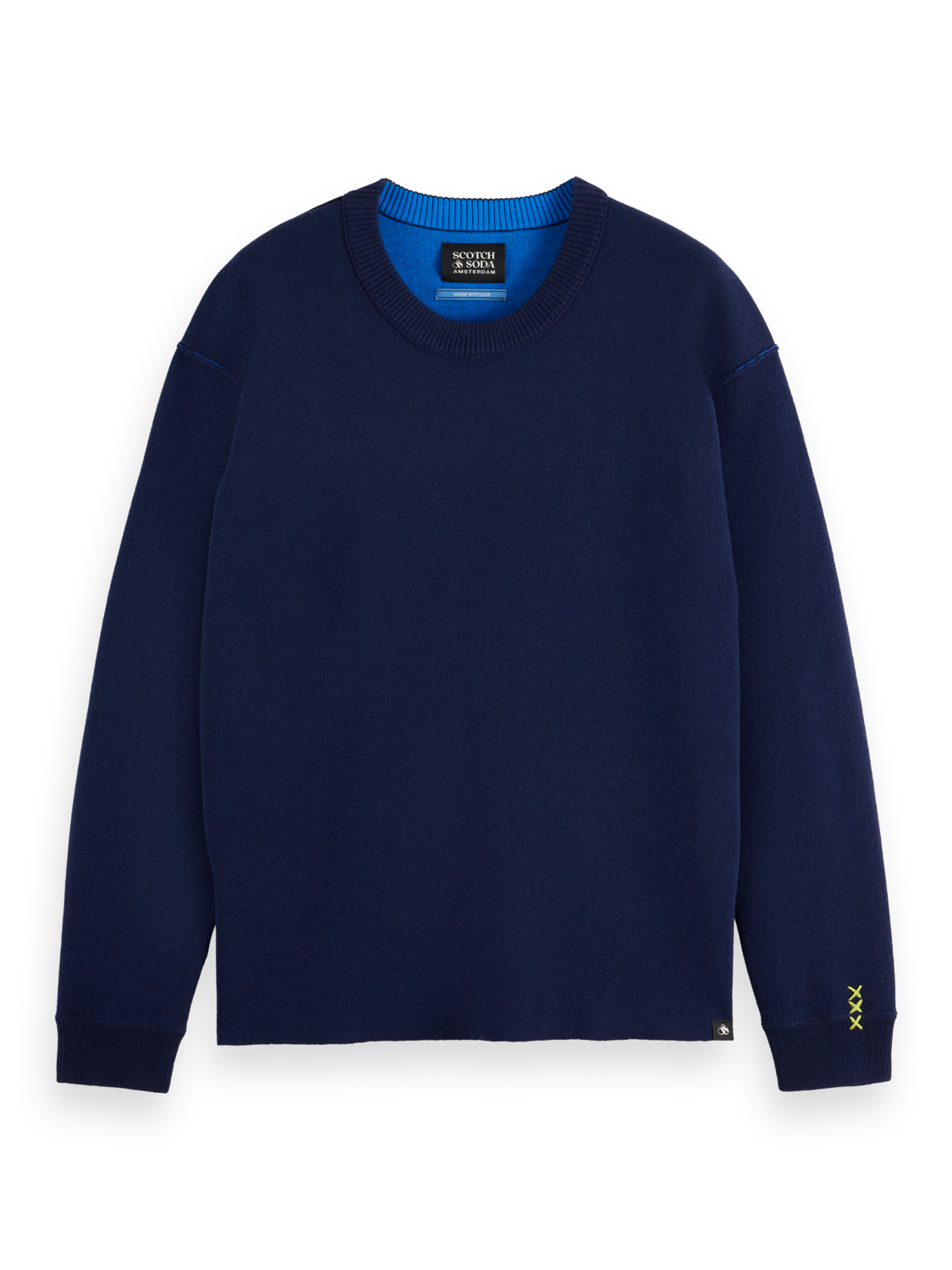 Merino Double face dropped Pullover