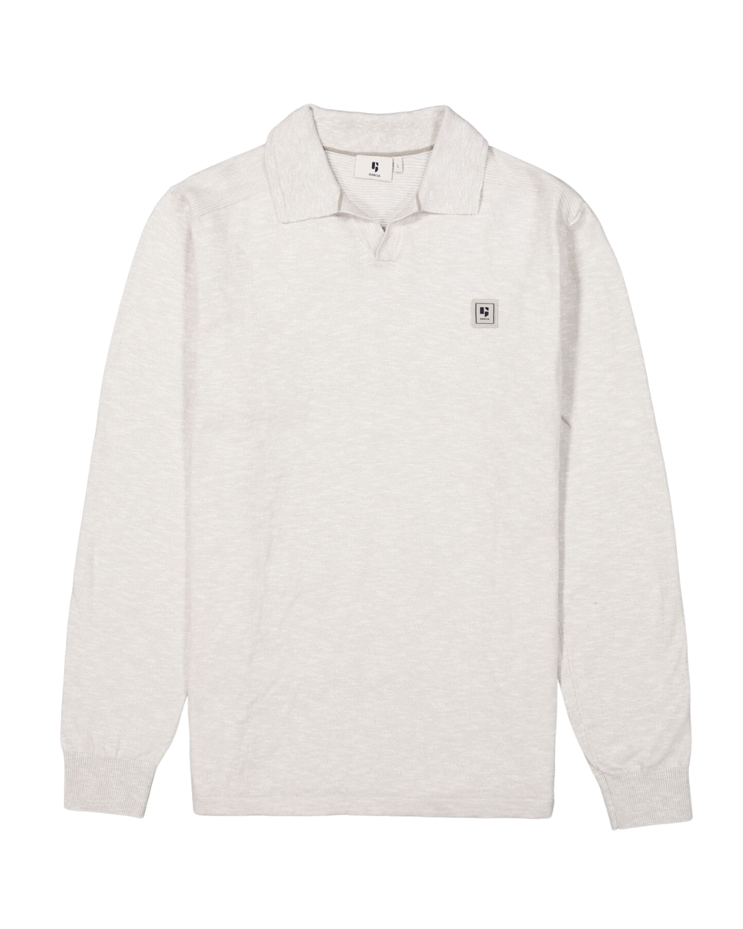 Light Grey LS Polo