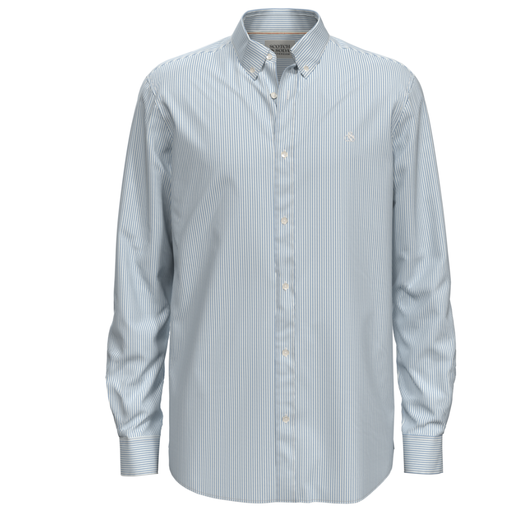 Essential Oxford Stripe L/S