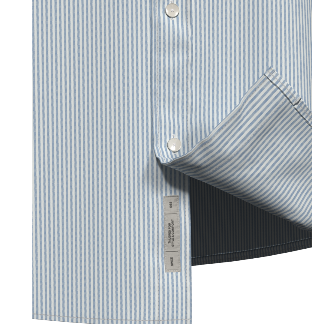 Essential Oxford Stripe L/S