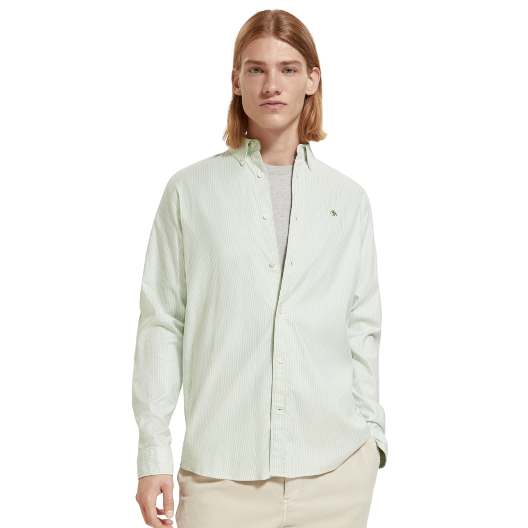 Essential Oxford Stripe L/S