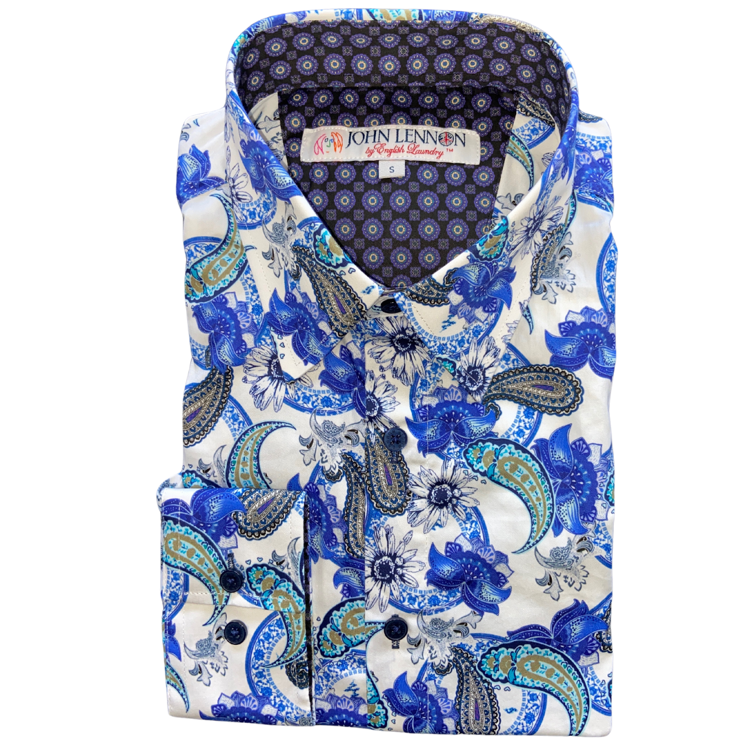 John Lennon L/S Royal Paisley JLW2483