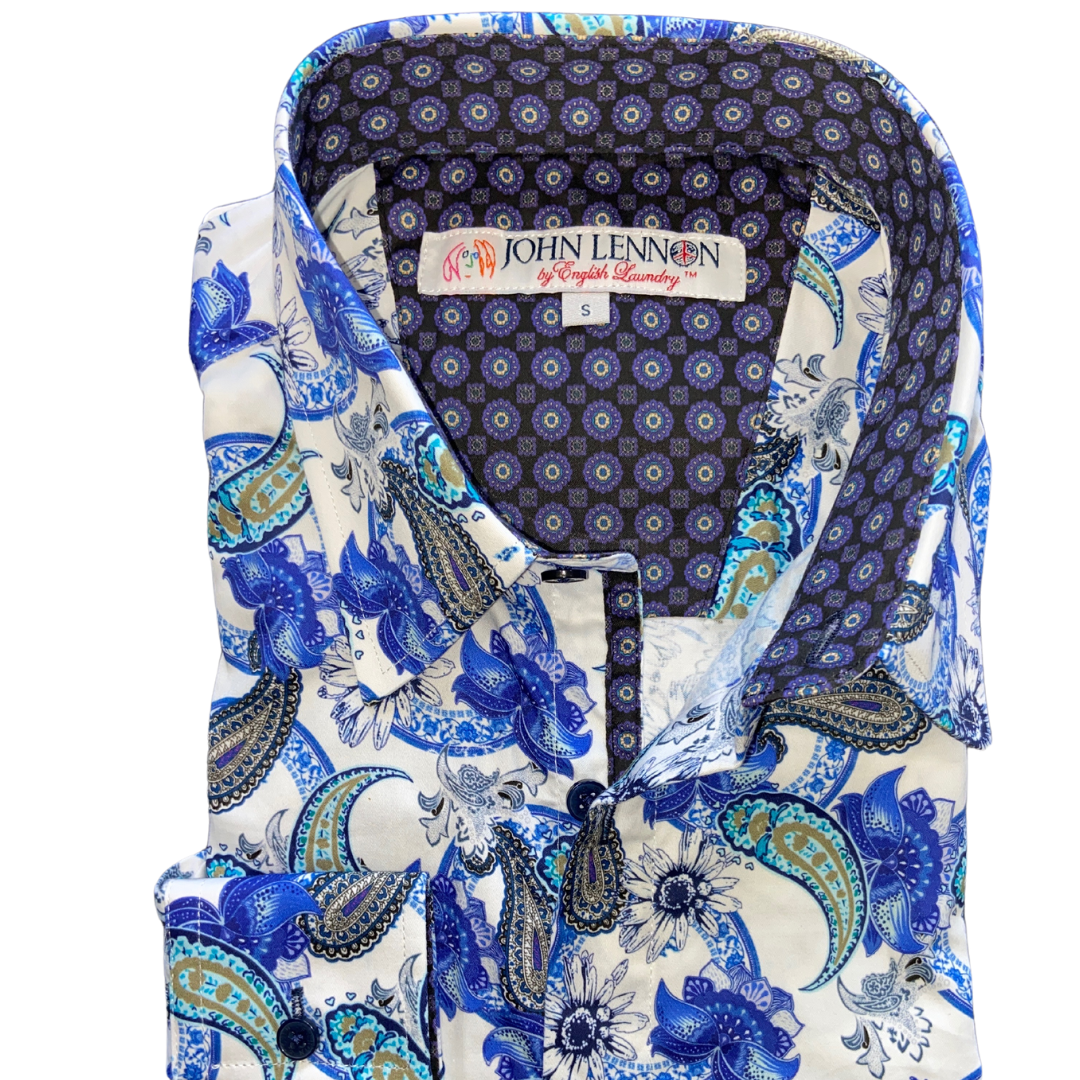 John Lennon L/S Royal Paisley JLW2483