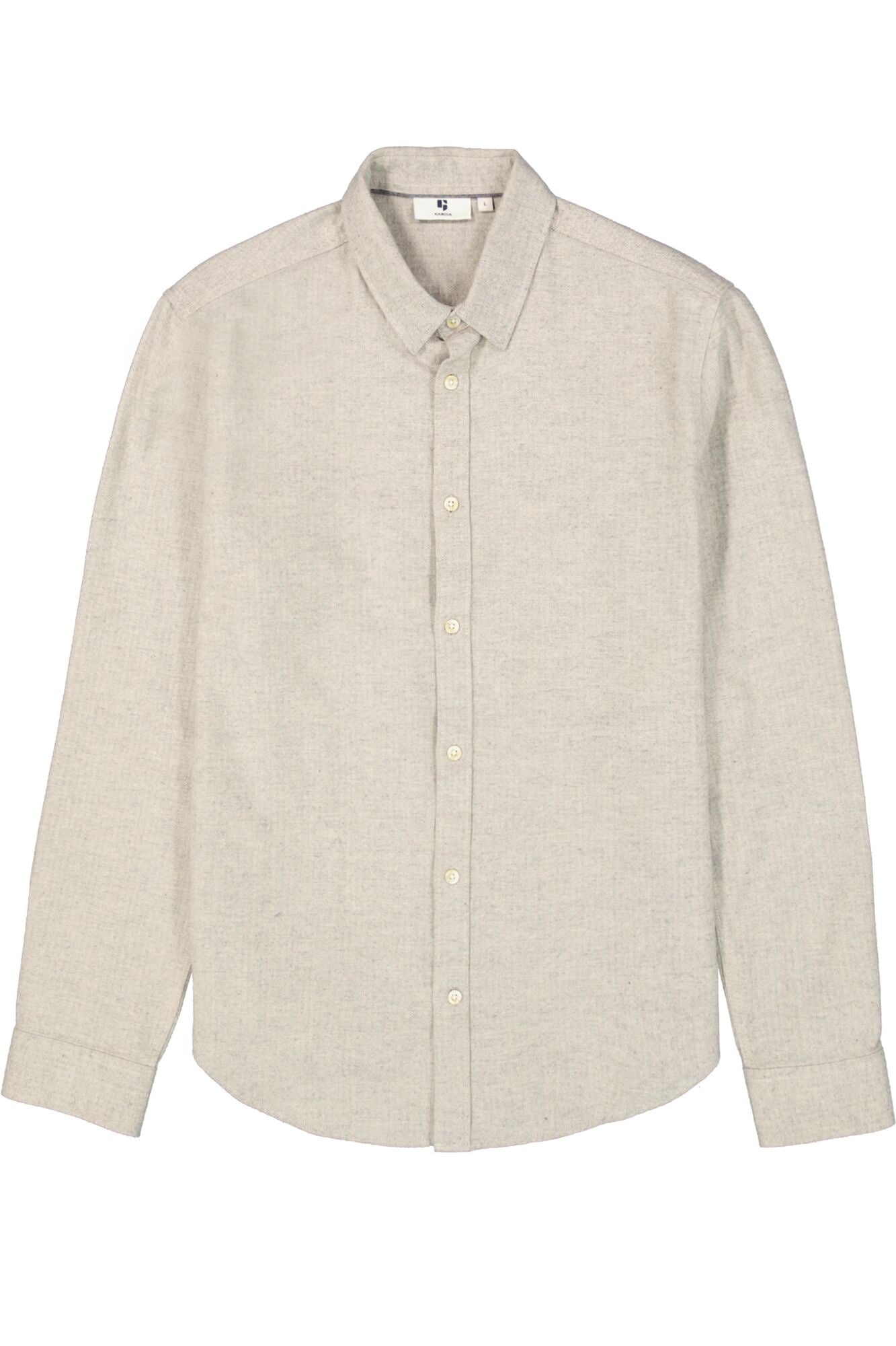 Beige Long Sleeve Shirt  W41081