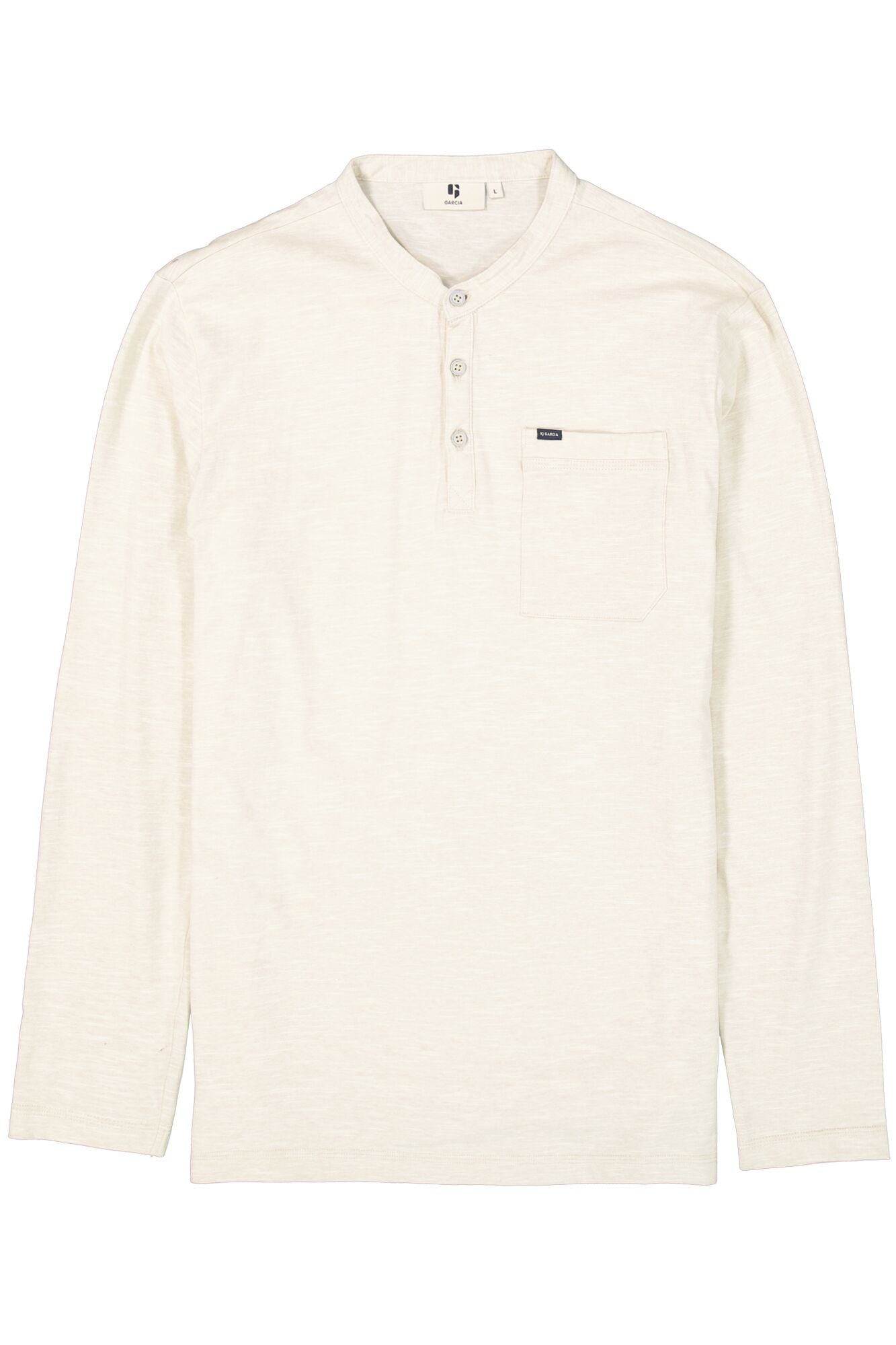Beige Long Sleeve T-Shirt