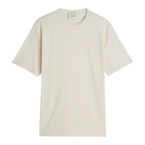 Structured Jacquard Relaxed Fit T-Shirt