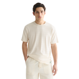 Structured Jacquard Relaxed Fit T-Shirt
