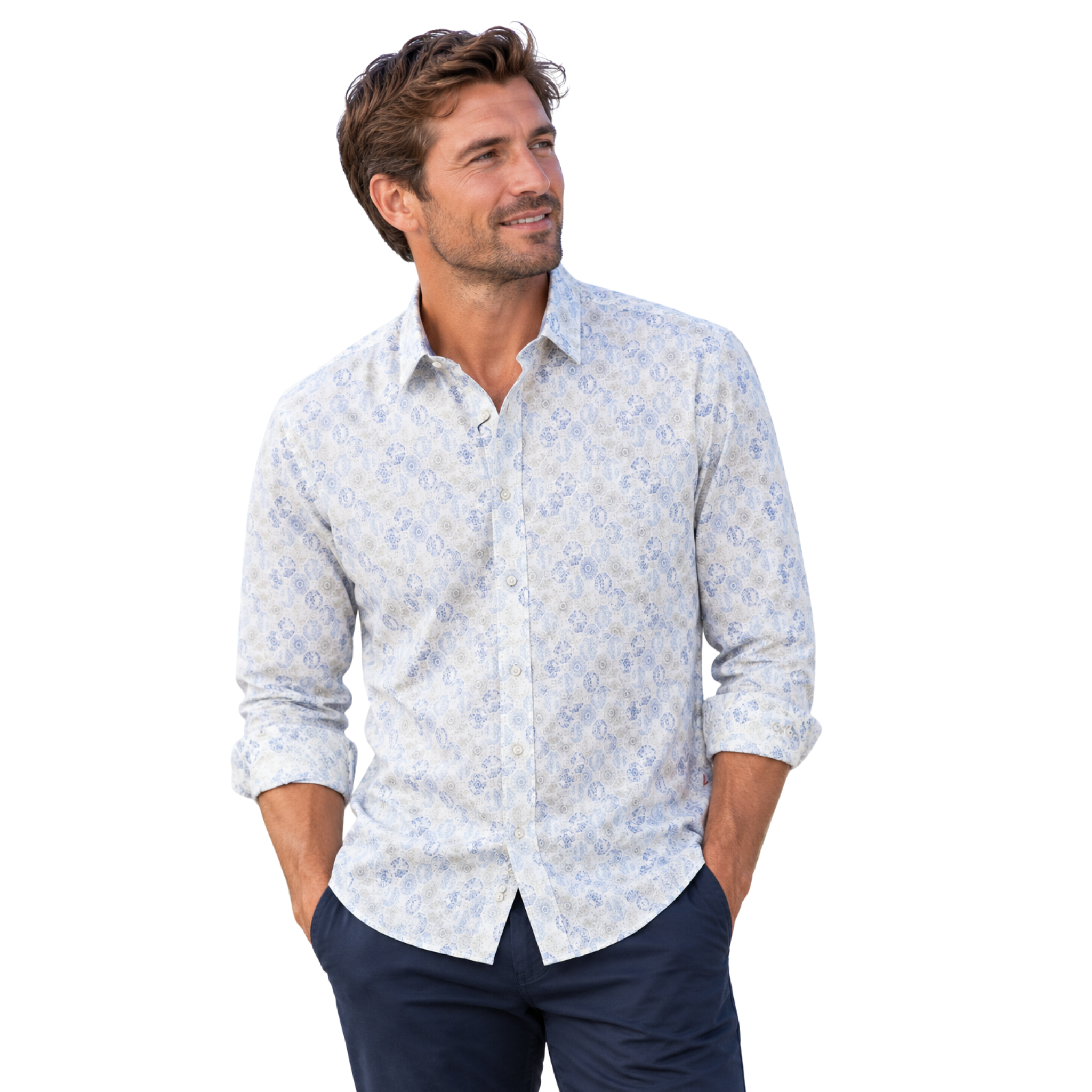 Fielding L/S Shirt 078 – Structure For Men