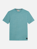 Melange Regular Fit Tshirt - Tahitian Teal Tee