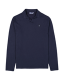 Long Sleeve Polo - Dark Moon