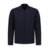 Jacket Shirt College Collar Full Zipper