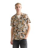 Printed Viscose Regular Fit Short Sleeve