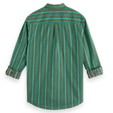 Regular Fit Yarn Dye Stripe Shirt 178715 250