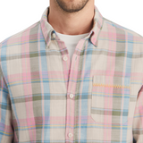 Yarn Dye Check Roll Up Shirt - Green