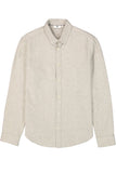 Beige Long Sleeve Shirt  W41081
